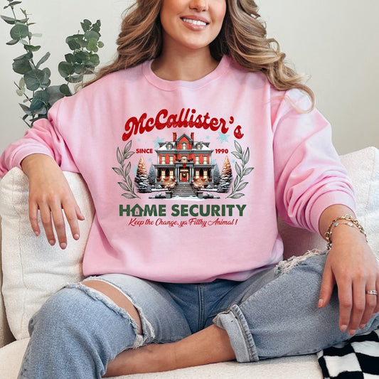 McCallister's Home Security Crewneck & Hoodie