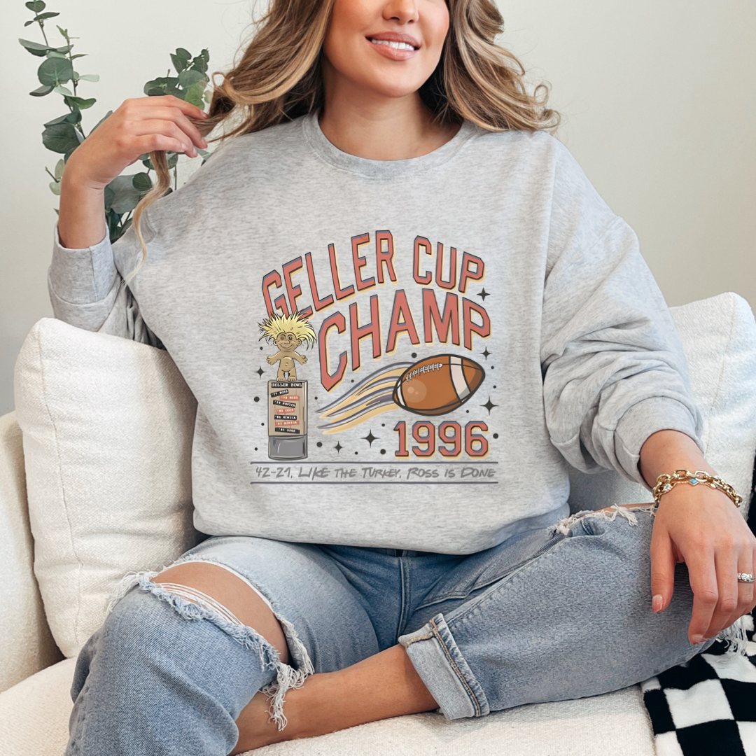 Annual Gellar Cup Champs Crewneck & Hoodie