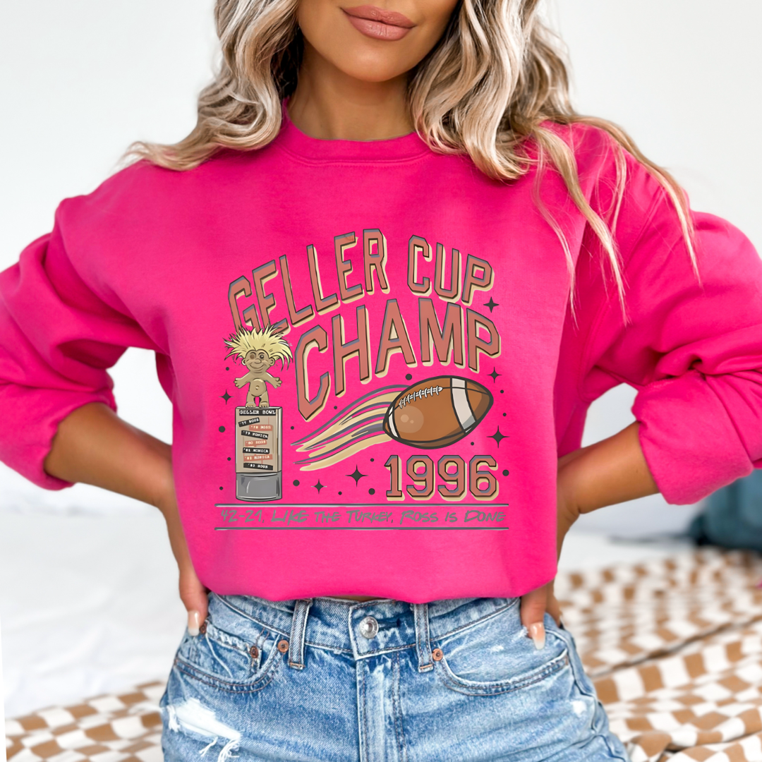 Annual Gellar Cup Champs Crewneck & Hoodie