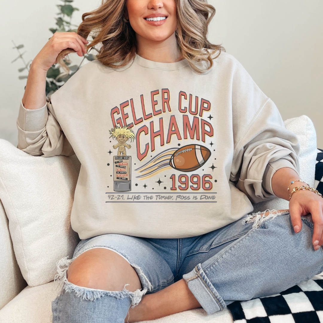 Annual Gellar Cup Champs Crewneck & Hoodie