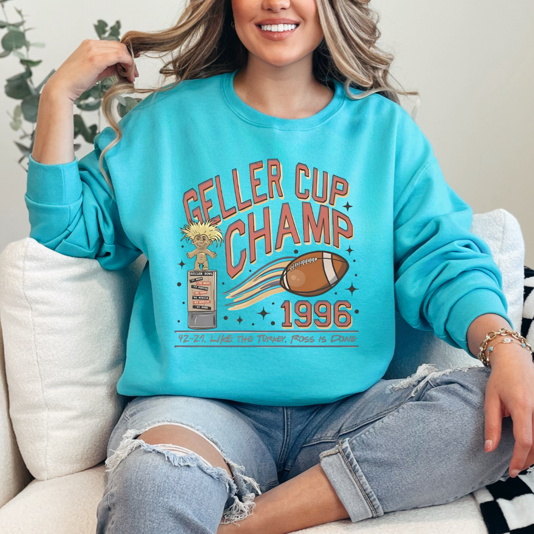 Annual Gellar Cup Champs Crewneck & Hoodie