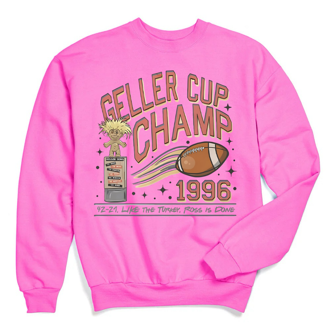 Annual Gellar Cup Champs Crewneck & Hoodie