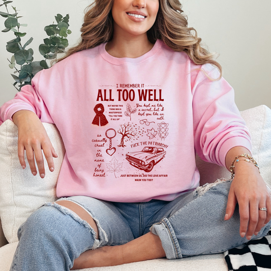 All To Well Crewneck & Hoodie