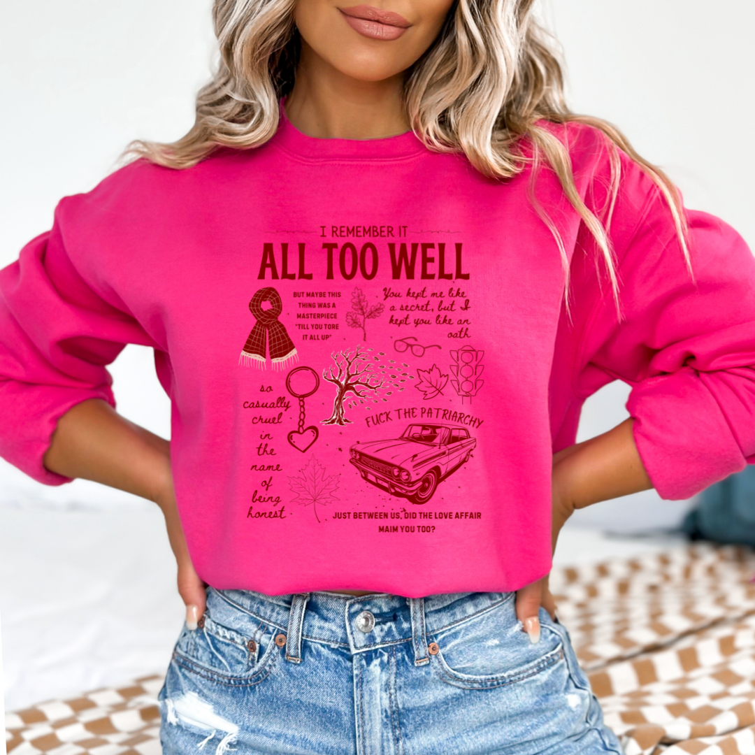 All To Well Crewneck & Hoodie