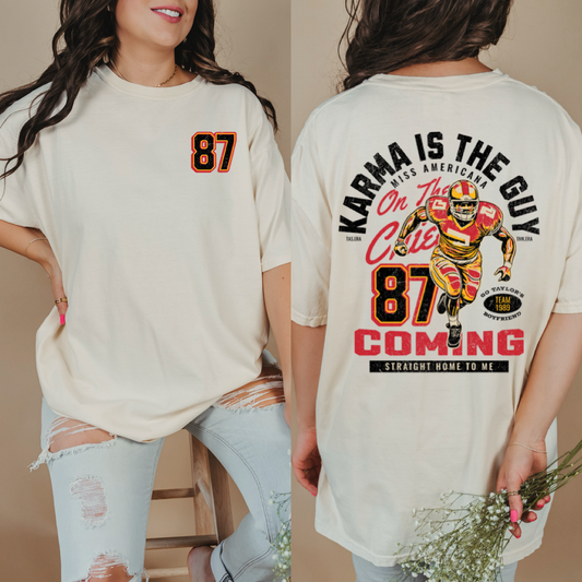 Karma Is A Guy On The Chiefs Graphic Tee