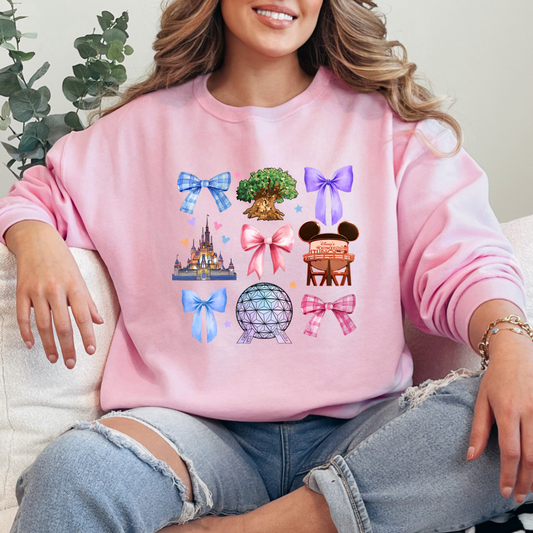 Walt Disney Parks Coquette Crewneck & Hoodie