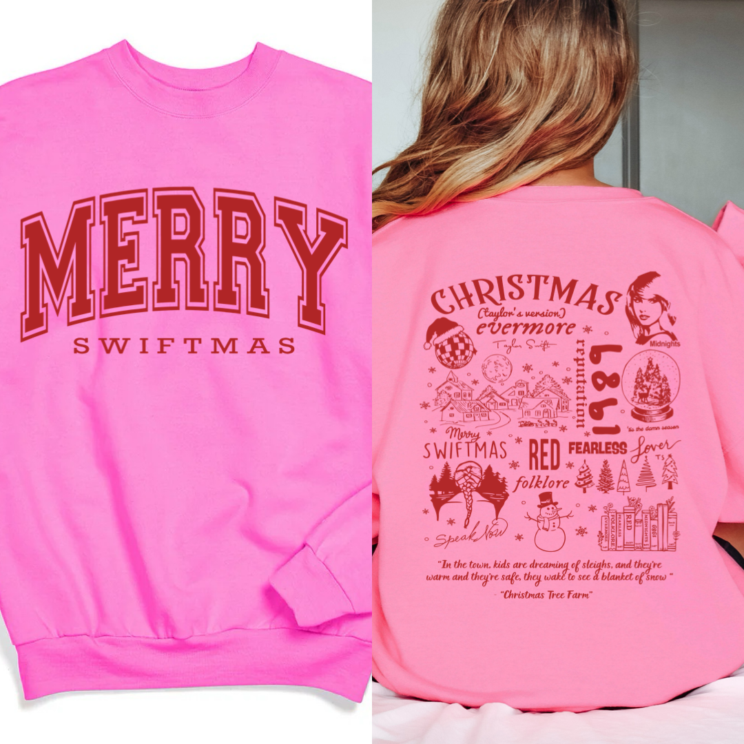 Merry Swiftmas Crewneck & Hoodie