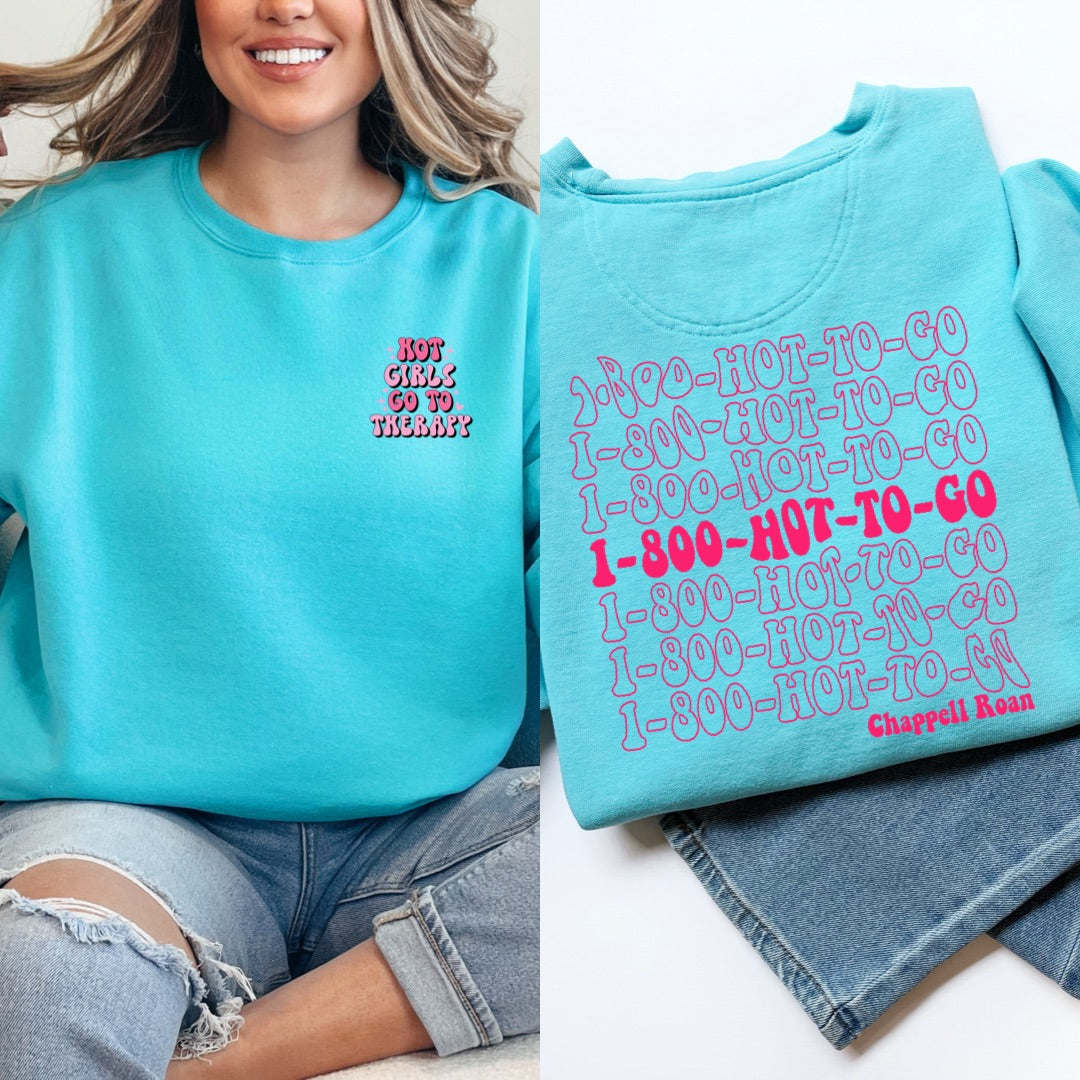 1-800-Hot-To-Go Crewneck & Hoodie