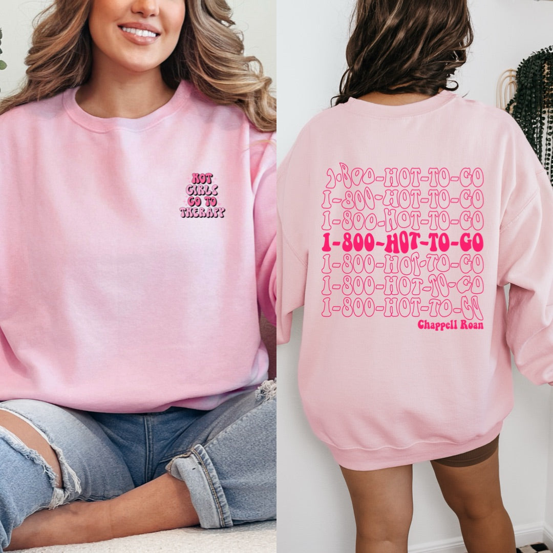 1-800-Hot-To-Go Crewneck & Hoodie