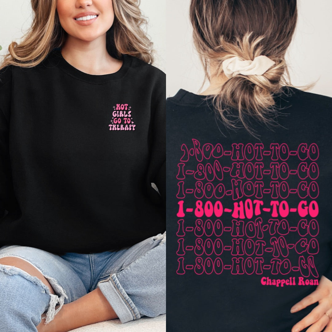 1-800-Hot-To-Go Crewneck & Hoodie