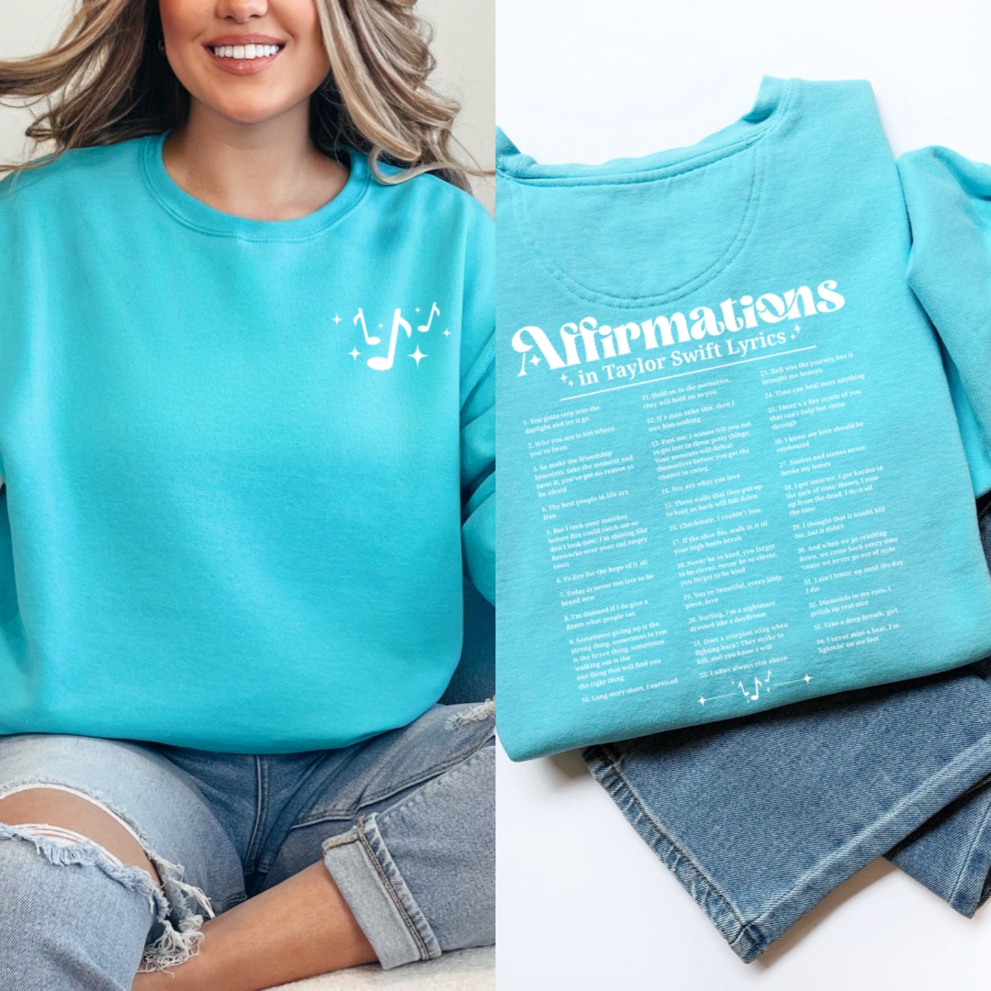 Taylor's Affirmation Crewneck & Hoodie