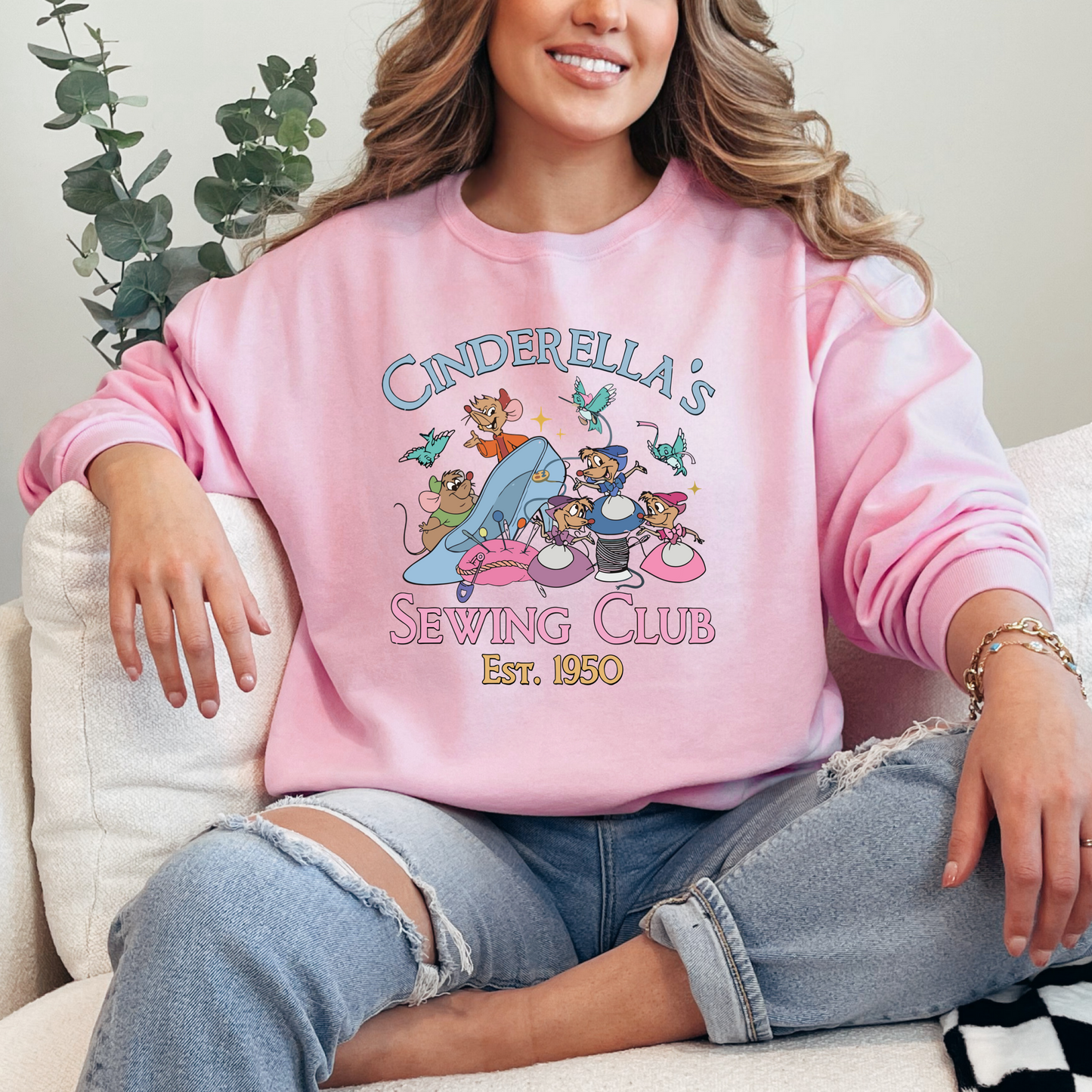 Cinderella Sewing Club Crewneck & Hoodie