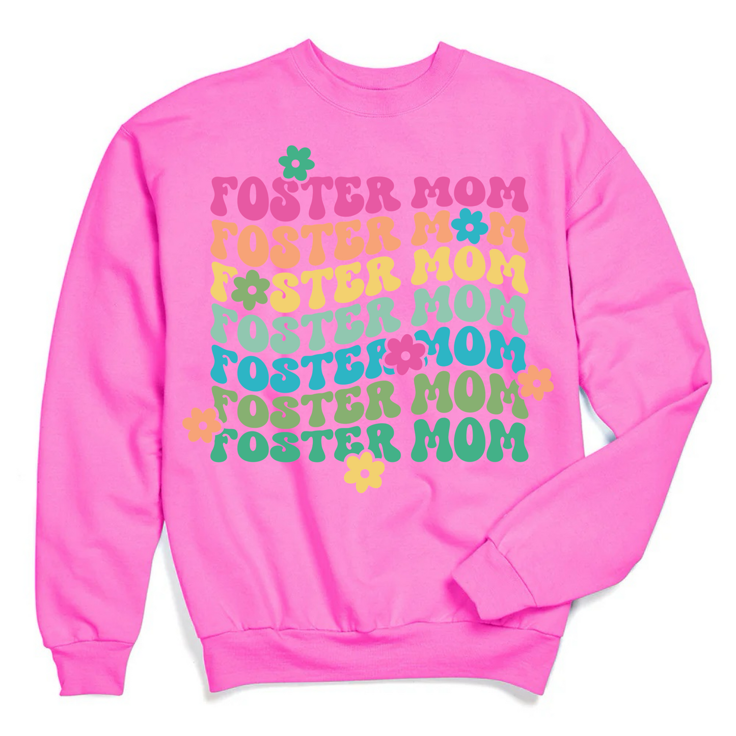 Foster Mom Crewneck & Hoodie