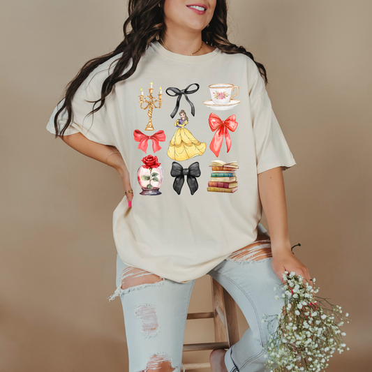 Princess Belle Coquette Graphic Tee