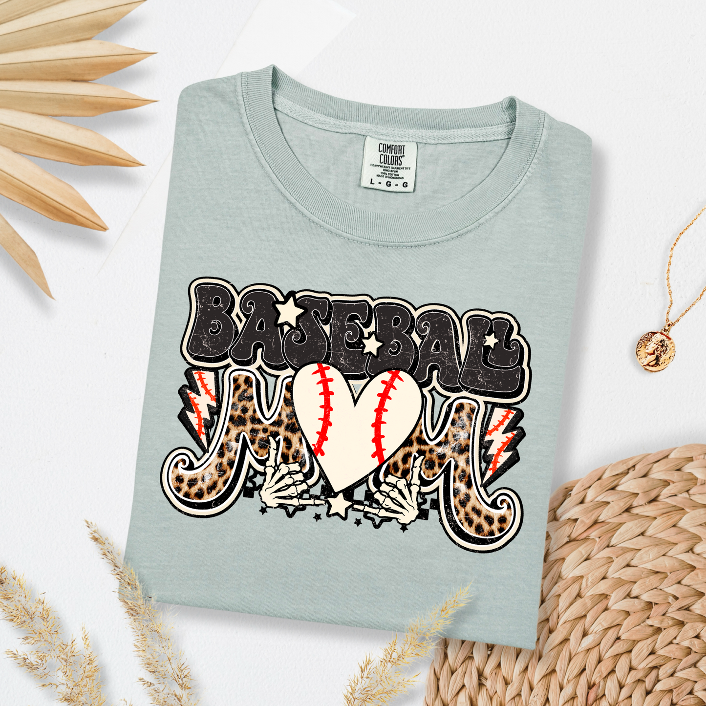 Baseball Mom Graphic Tee