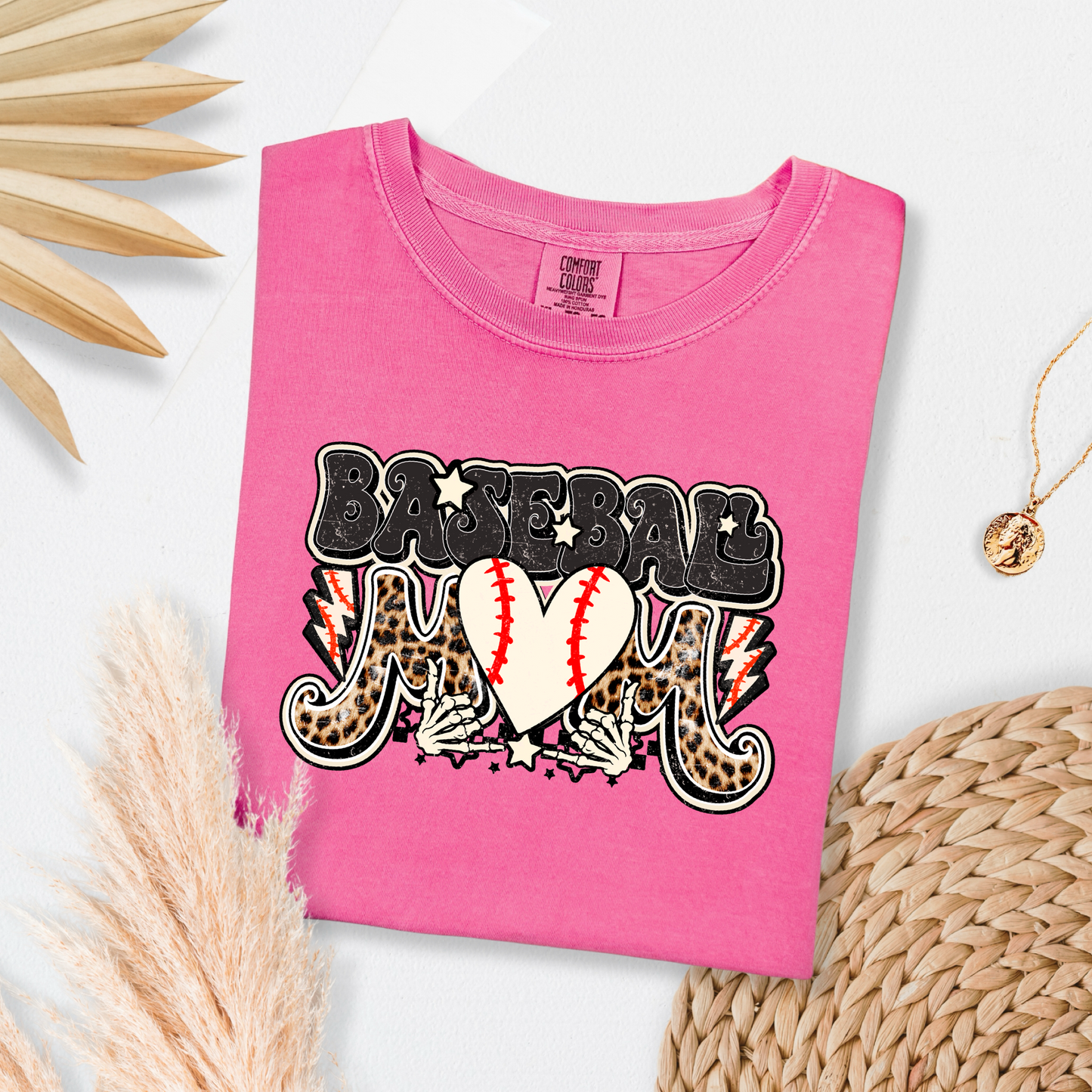 Baseball Mom Graphic Tee