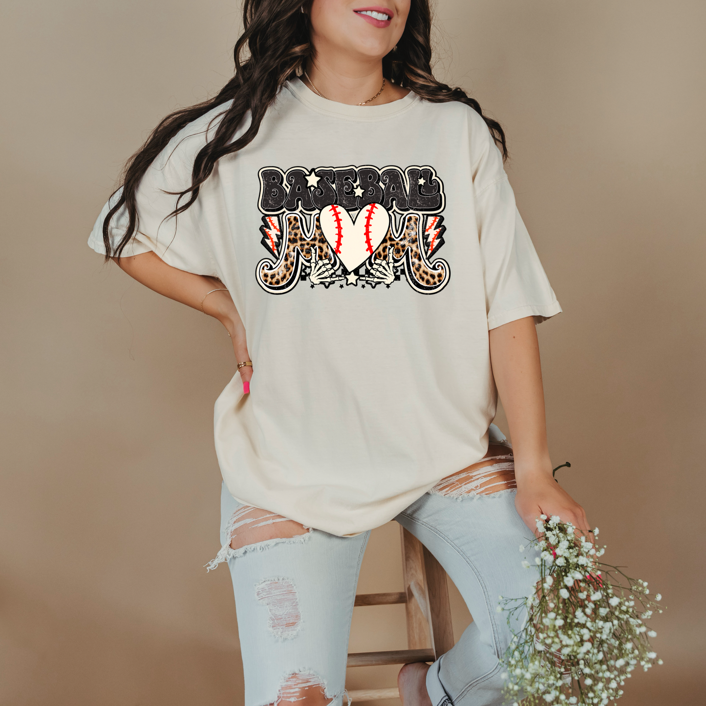 Baseball Mom Graphic Tee