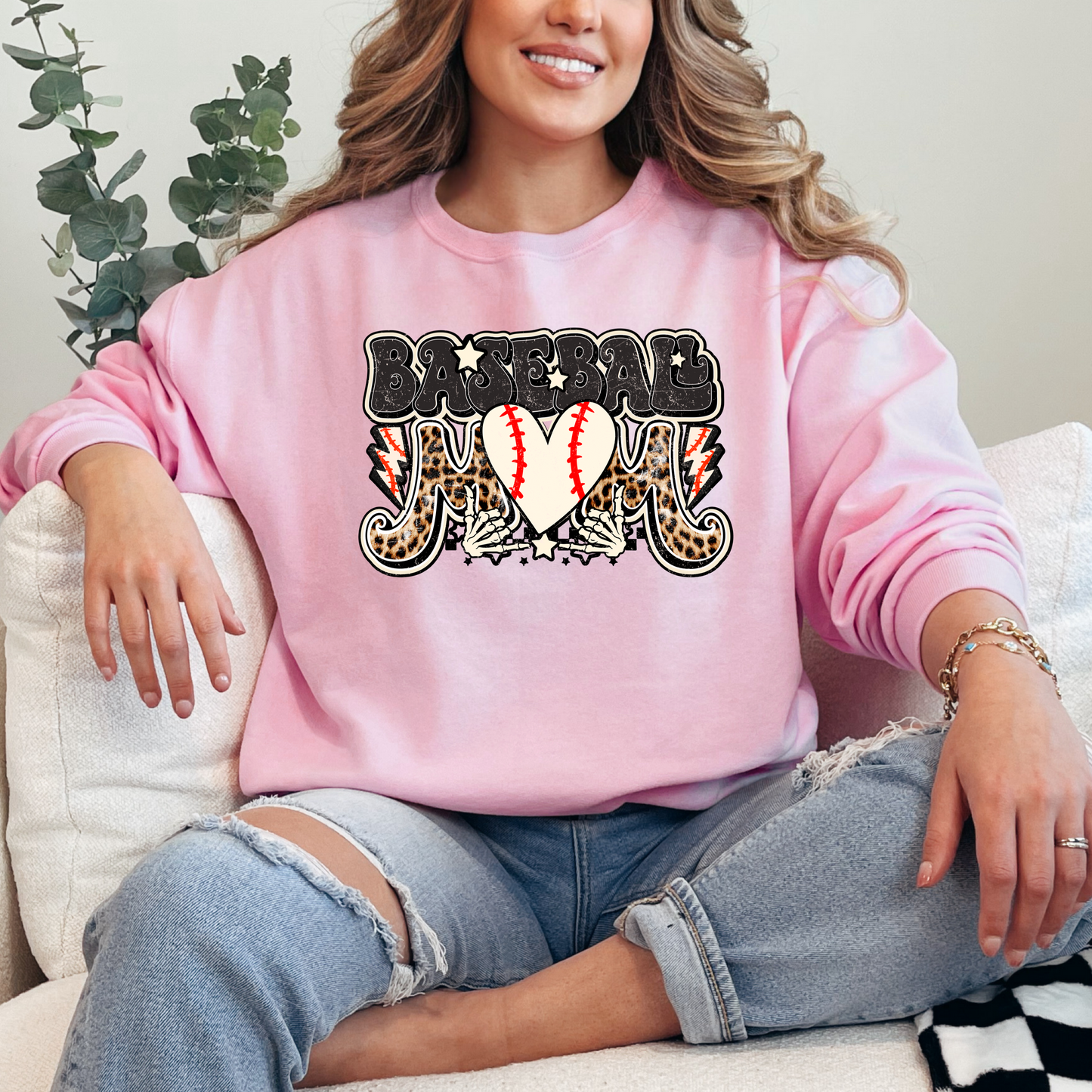 Baseball Mom Crewneck & Hoodie