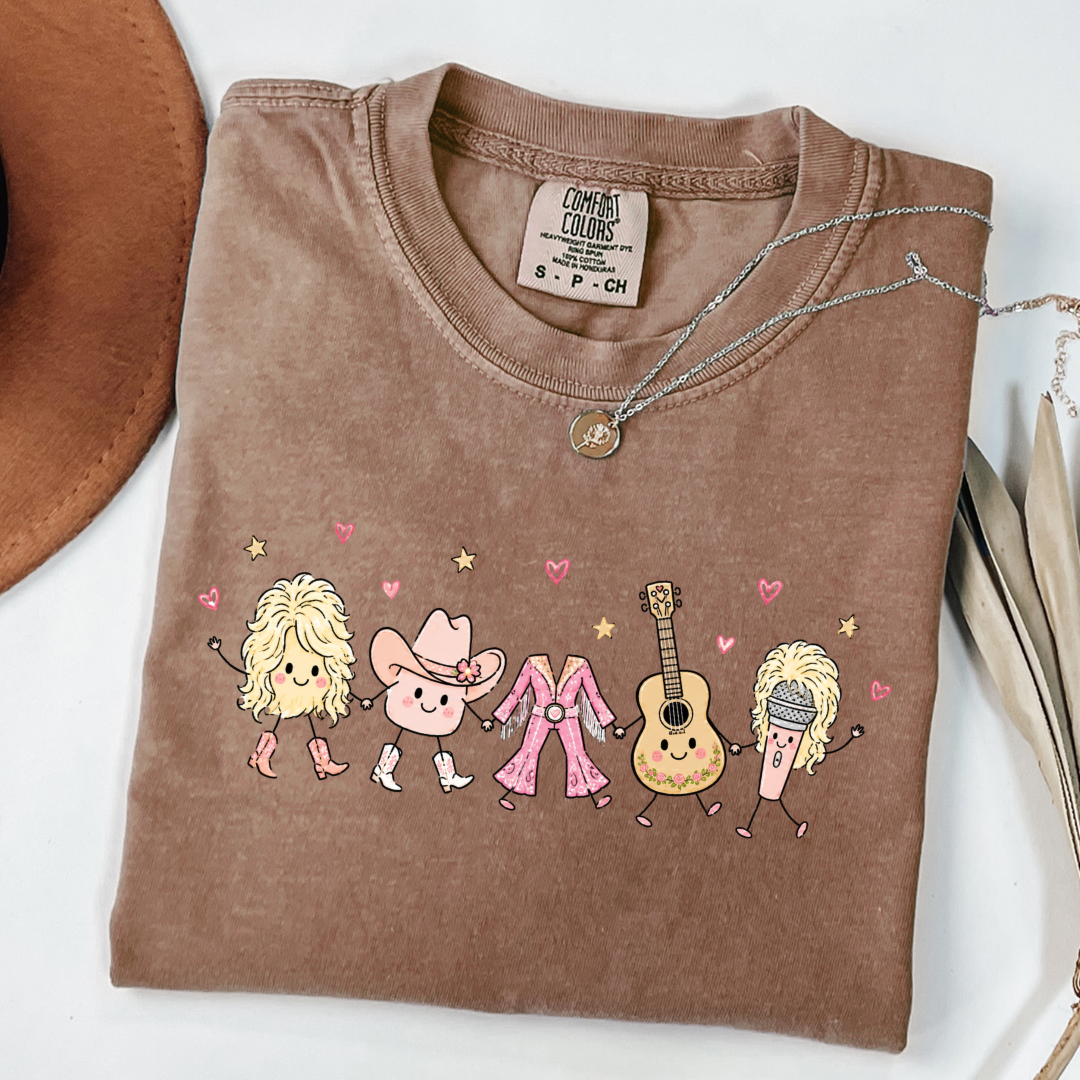 Dancing Dolly Graphic Tee & Crewneck