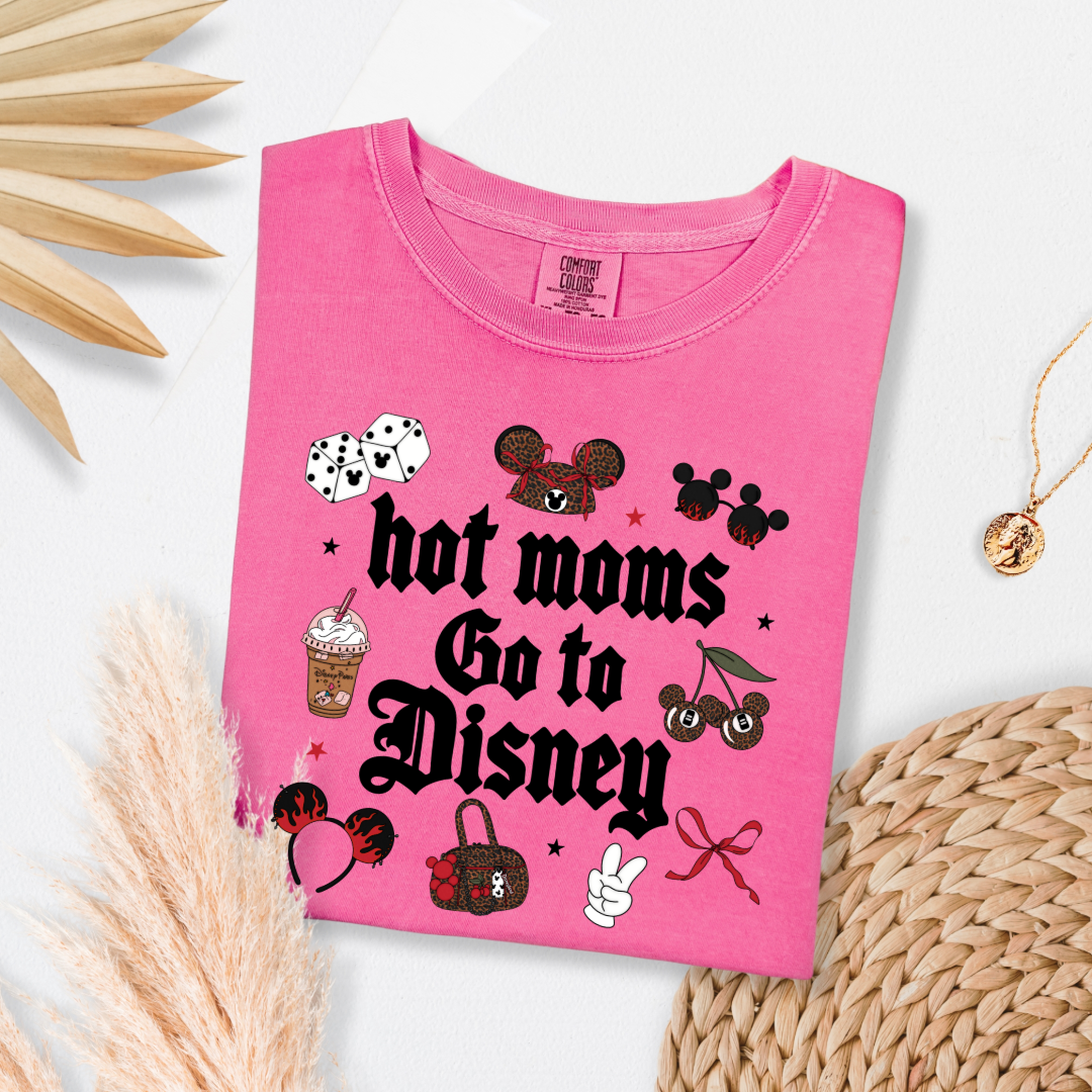 Hot moms Disney Graphic Tee & Crewneck