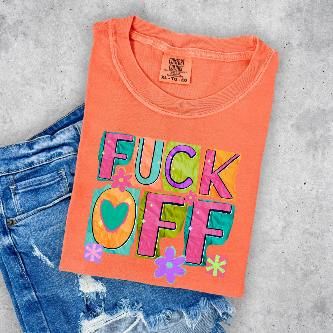 Fuck off Graphic Tee & Crewneck l