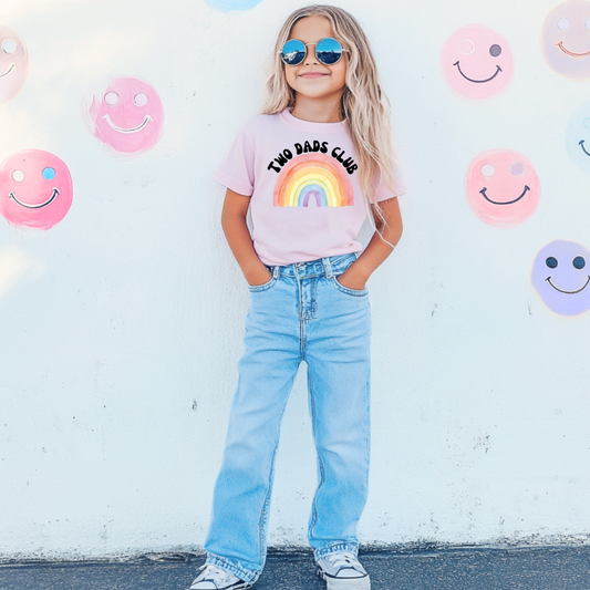 Two Dads Club Youth Graphic Tee
