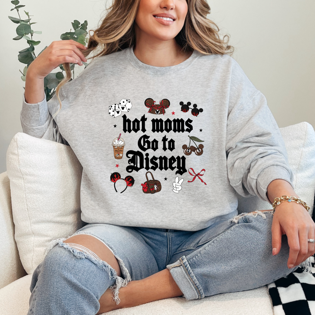 Hot moms Disney Graphic Tee & Crewneck