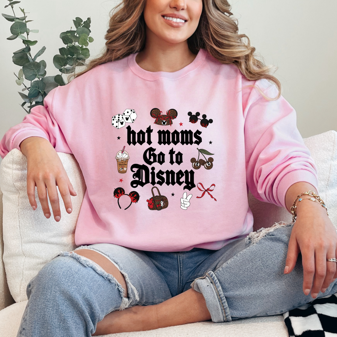 Hot moms Disney Graphic Tee & Crewneck