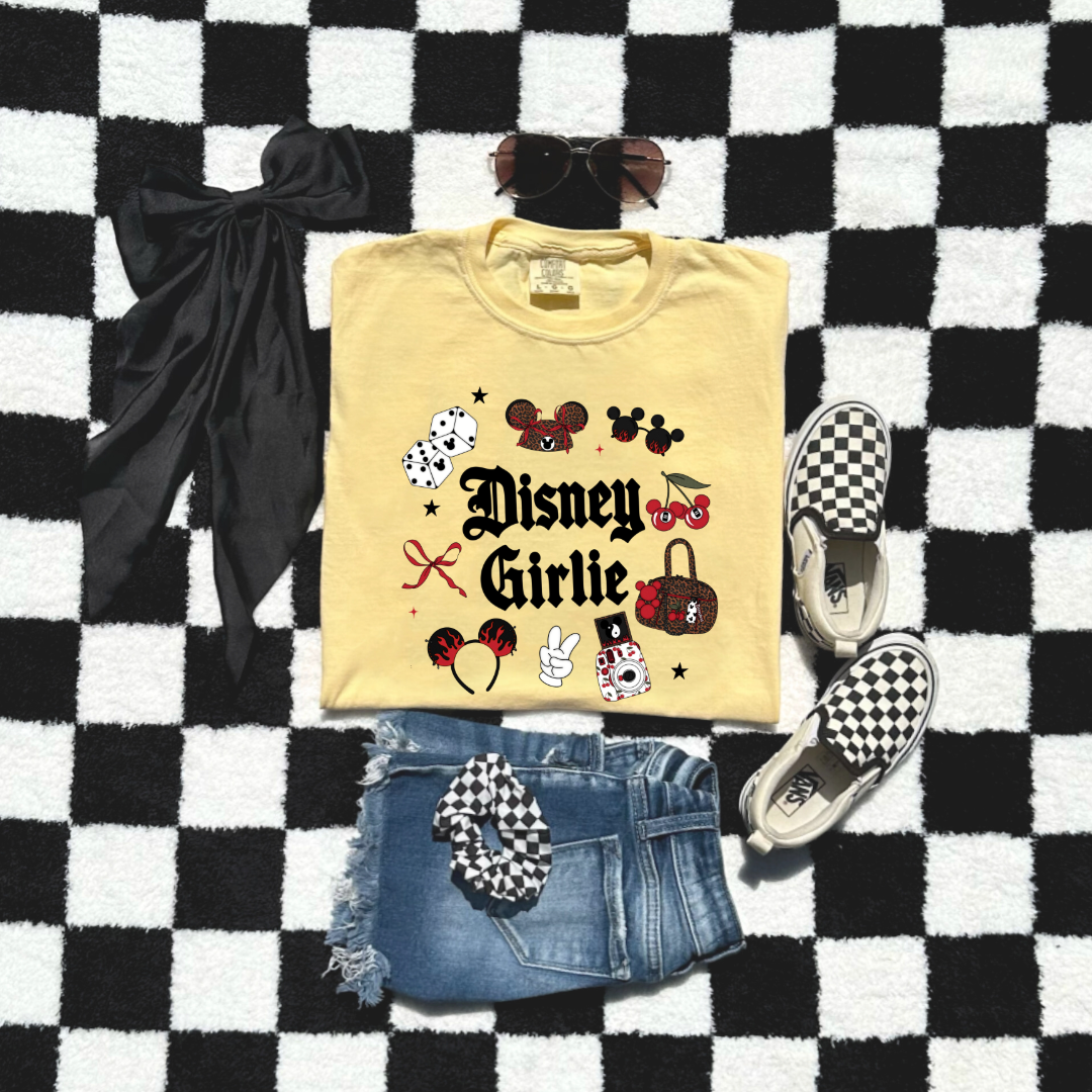 Disney Girlie Youth Graphic Tee & Crewneck