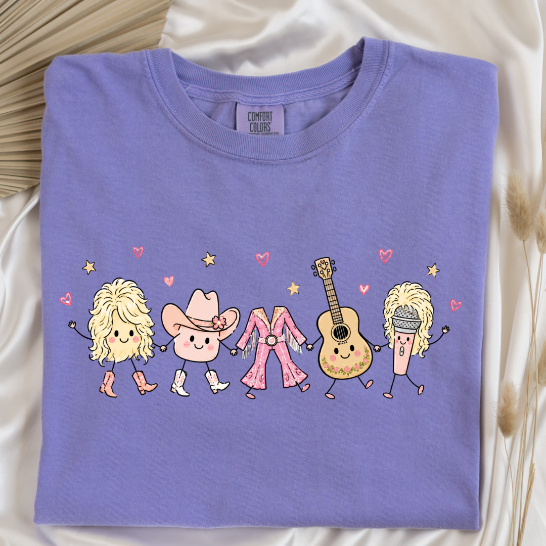 Dancing Dolly Graphic Tee & Crewneck