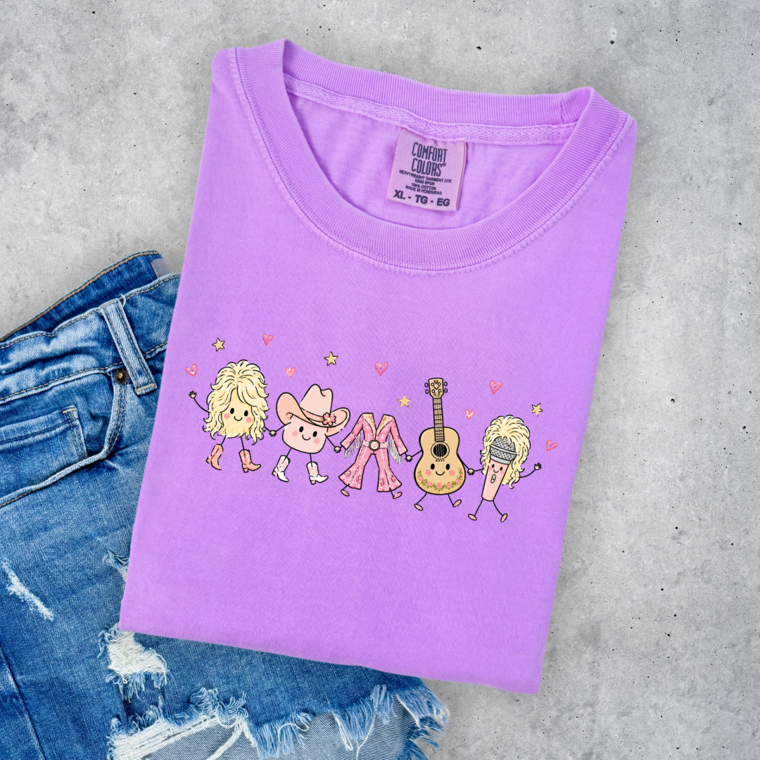 Dancing Dolly Graphic Tee & Crewneck