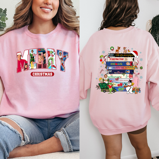 Christmas Movie VHS - Polar Express Crewneck & Hoodie