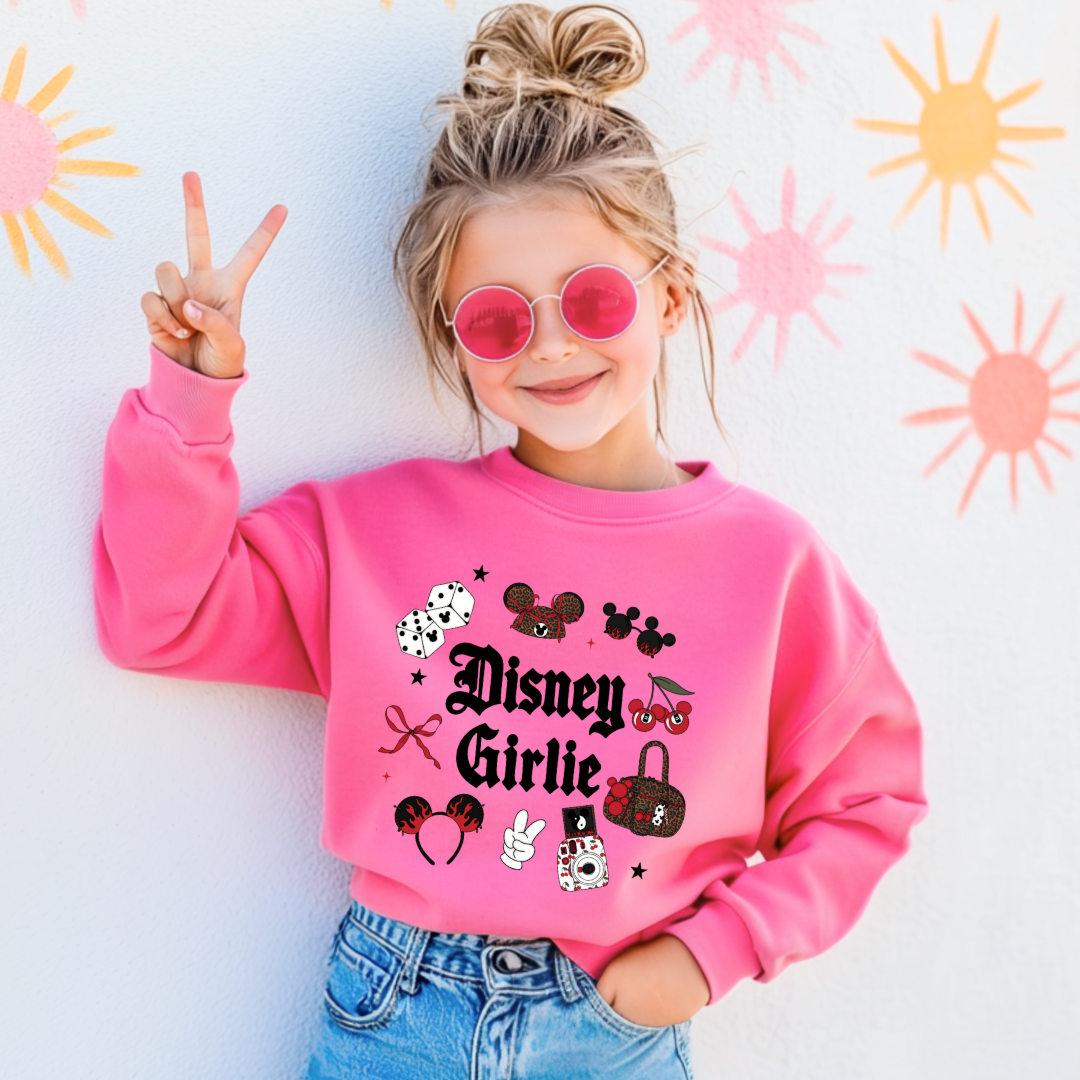 Disney Girlie Youth Graphic Tee & Crewneck
