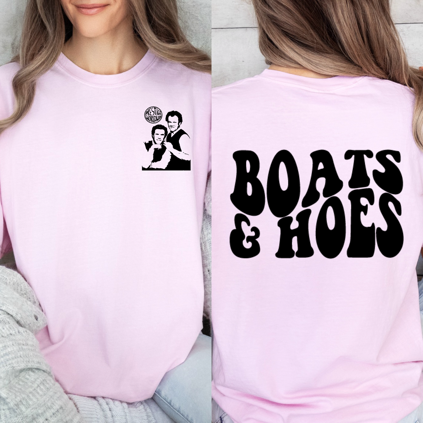 Step Brothers Boats & Hoes Graphic Tee