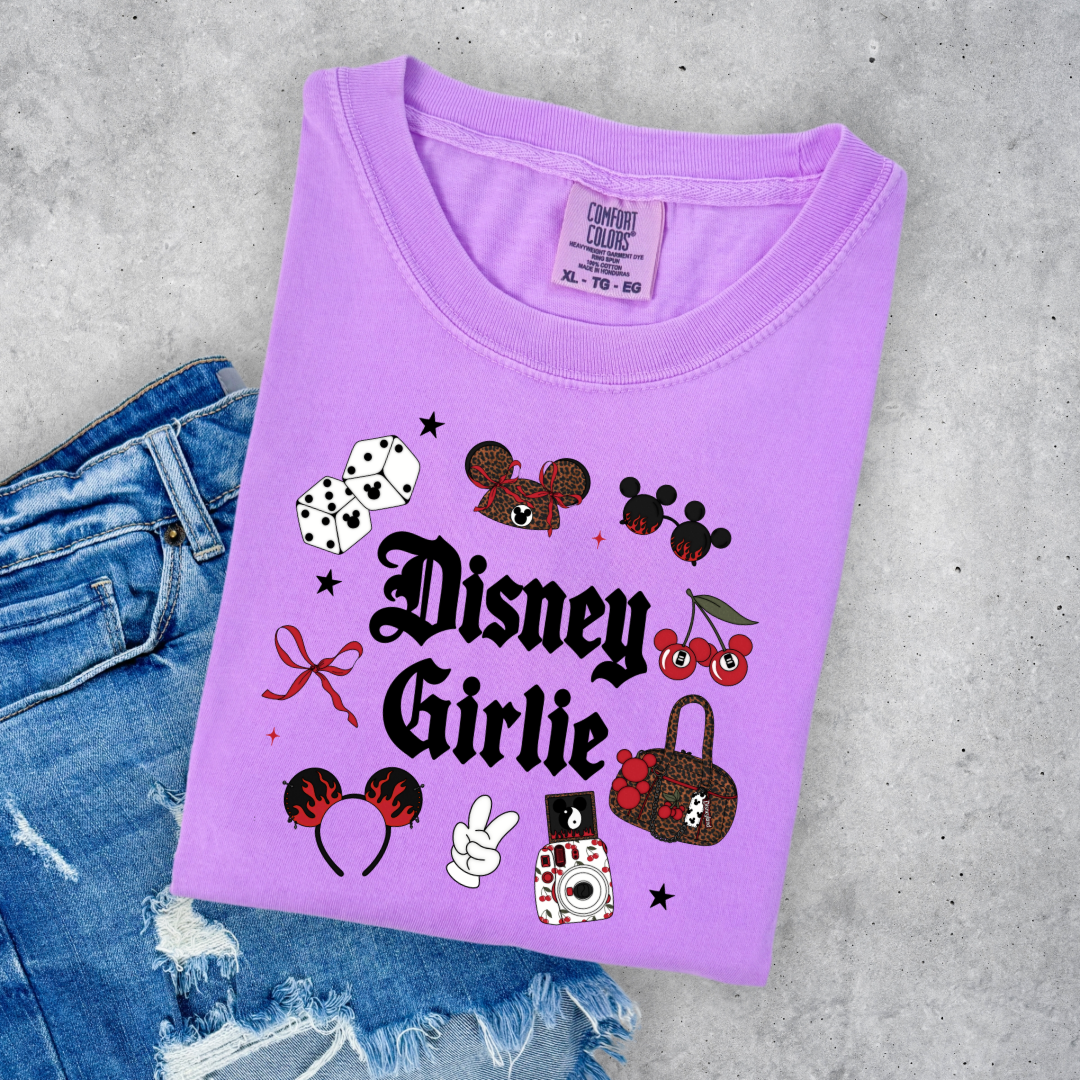 Disney Girlie Graphic Tee & Crewneck