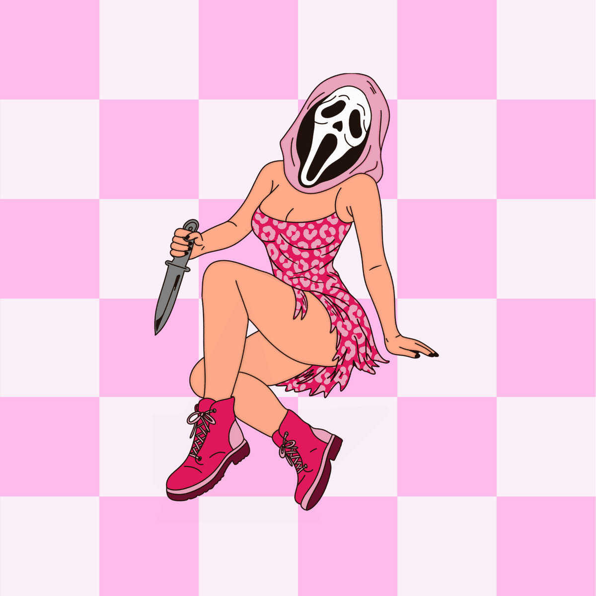 gHOEstface Stickers