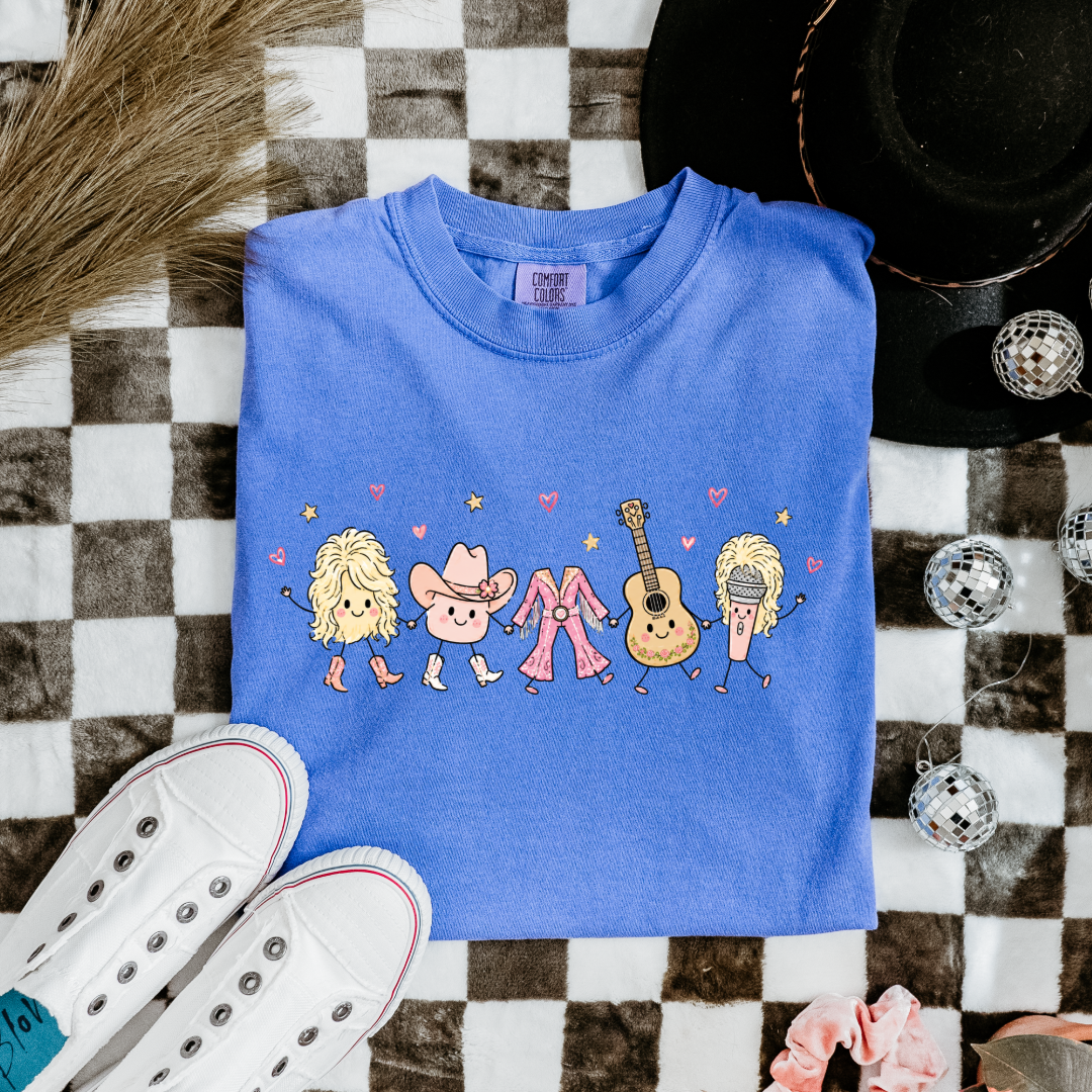 Dancing Dolly Graphic Tee & Crewneck