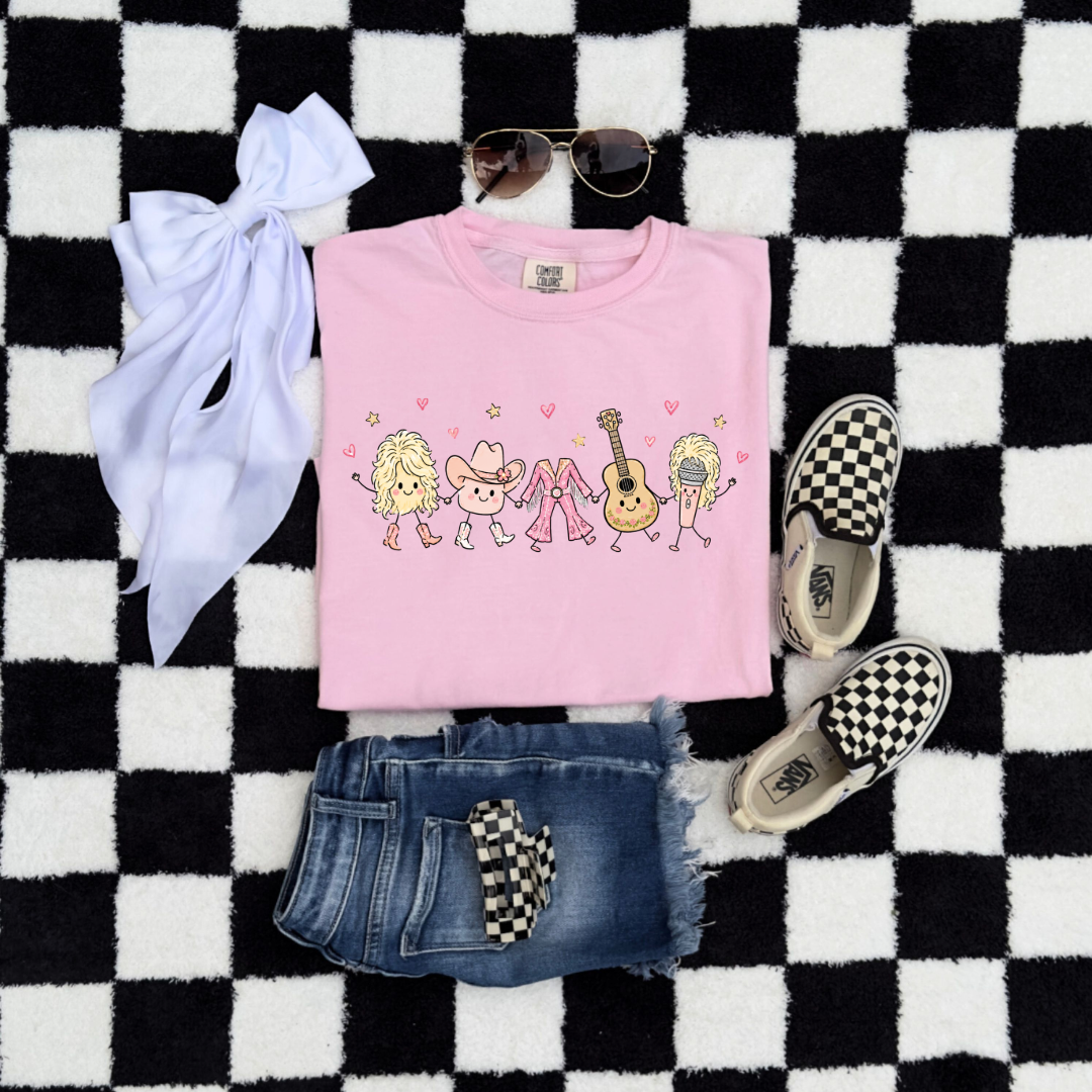 Dancing Dolly Youth Graphic Tee & Crewneck