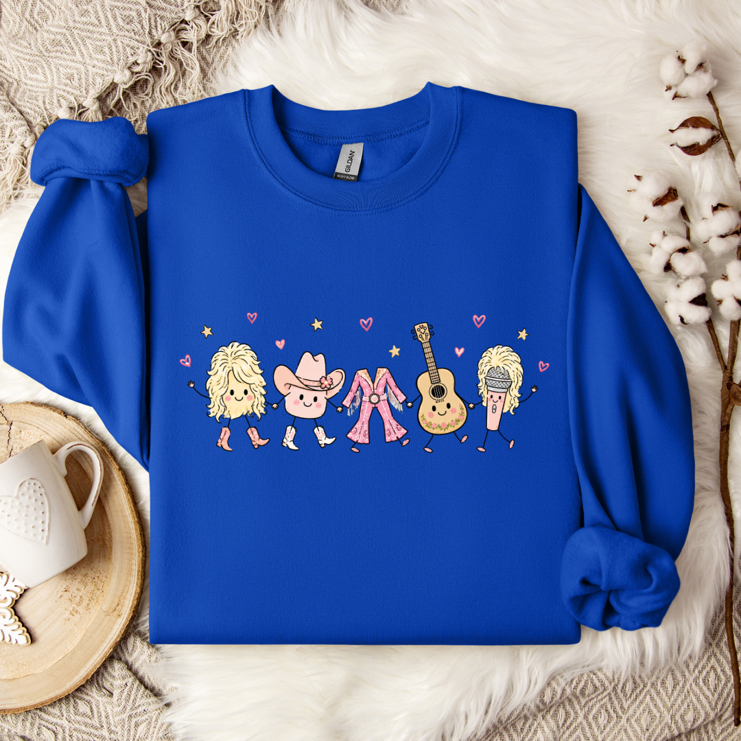 Dancing Dolly Graphic Tee & Crewneck