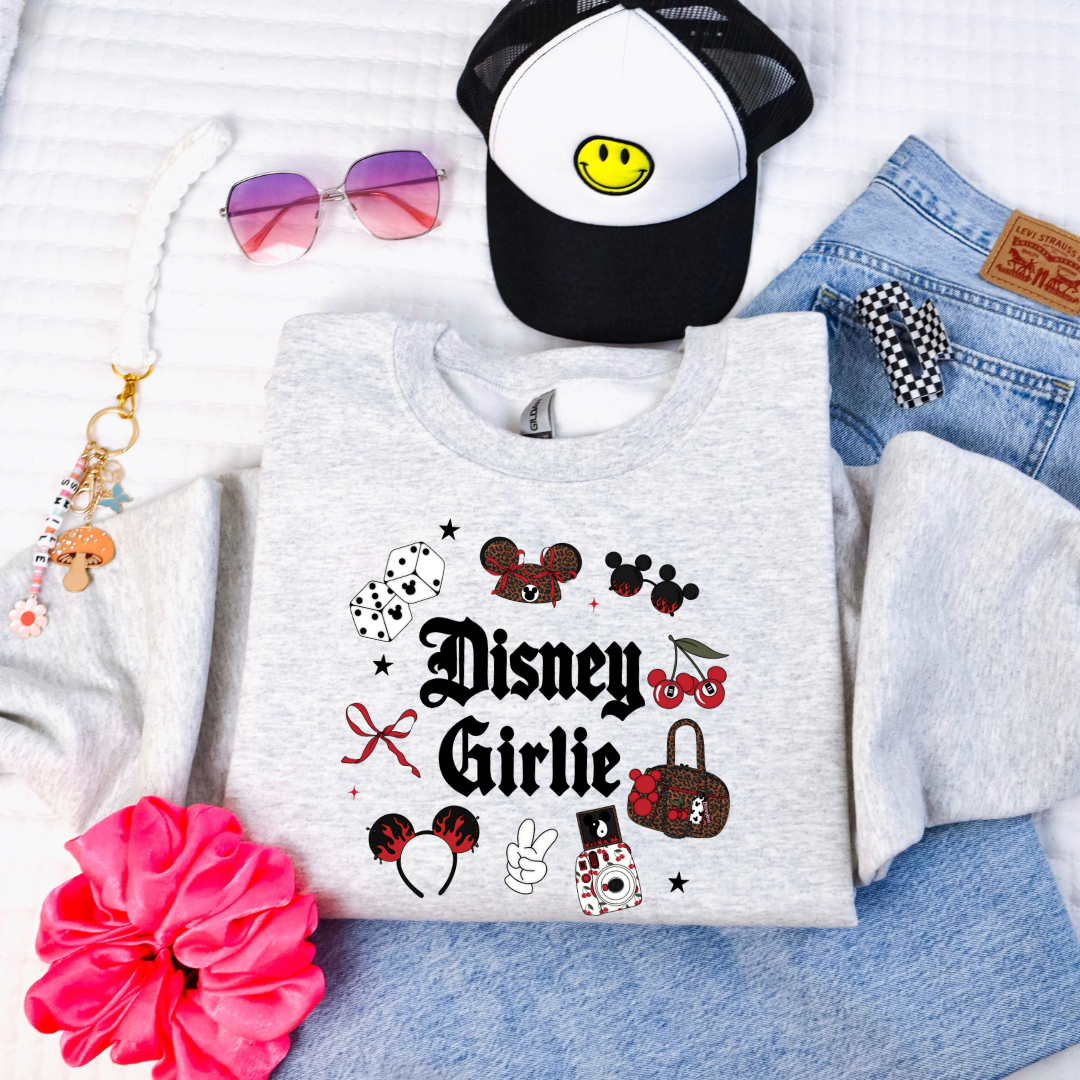 Disney Girlie Youth Graphic Tee & Crewneck