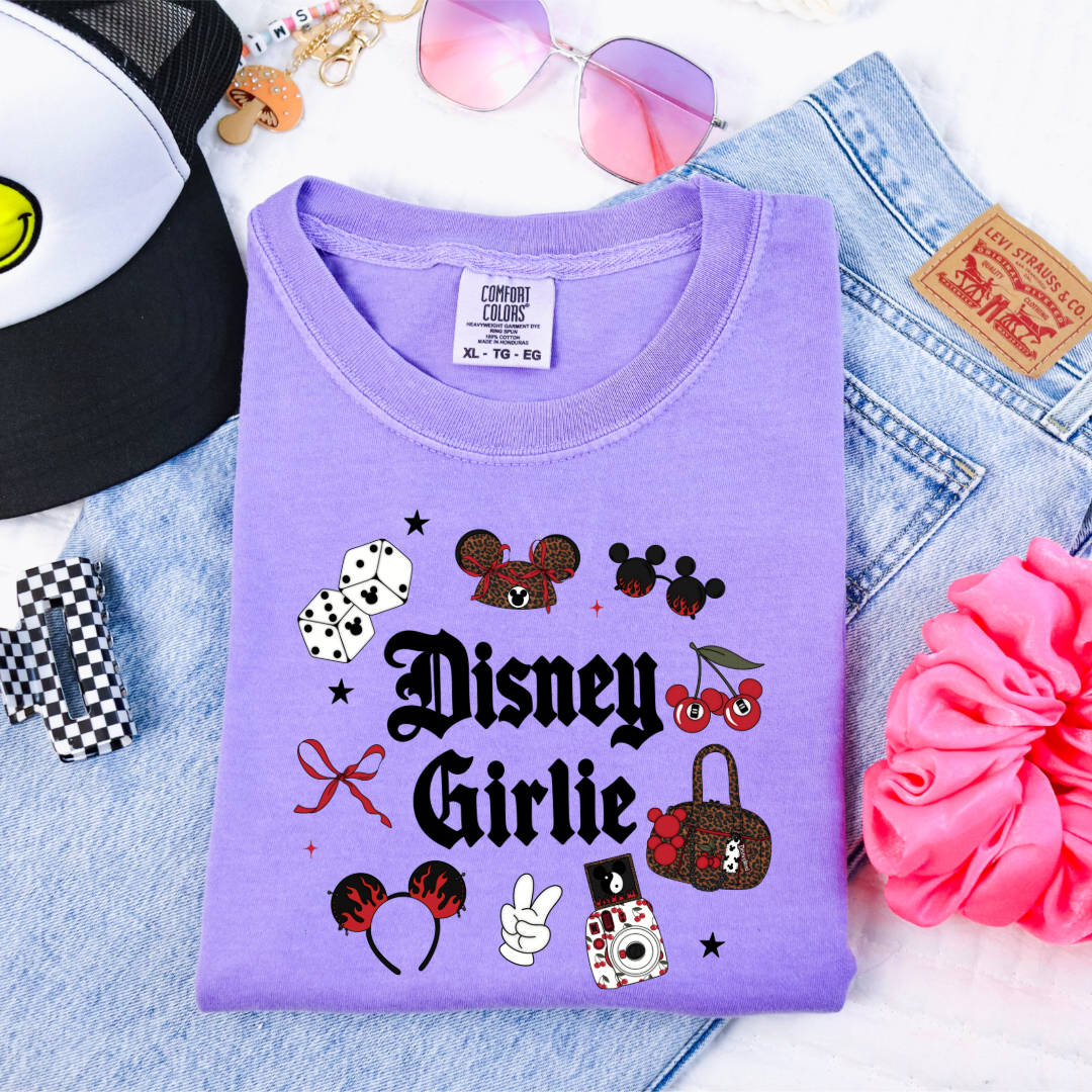Disney Girlie Youth Graphic Tee & Crewneck