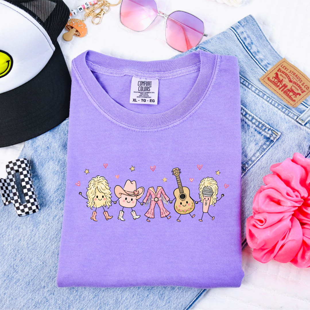 Dancing Dolly Youth Graphic Tee & Crewneck