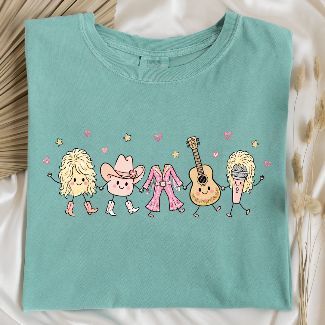 Dancing Dolly Graphic Tee & Crewneck