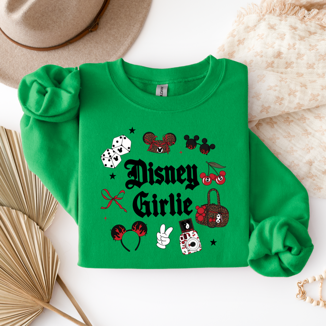 Disney Girlie Graphic Tee & Crewneck