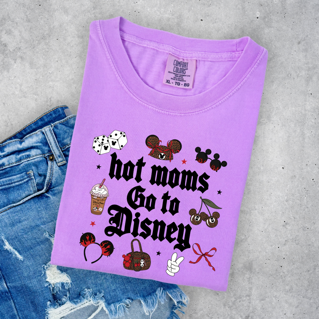 Hot moms Disney Graphic Tee & Crewneck