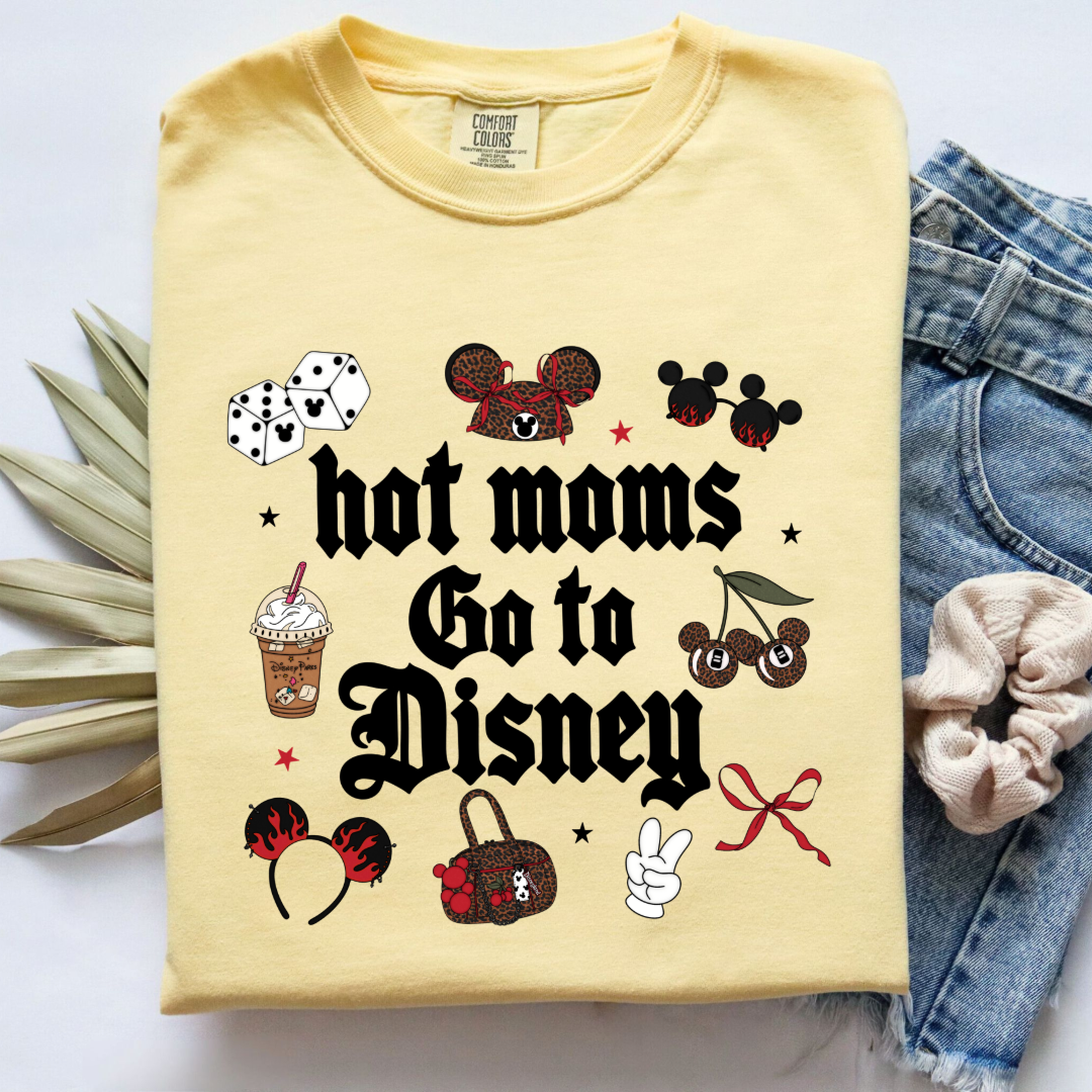 Hot moms Disney Graphic Tee & Crewneck