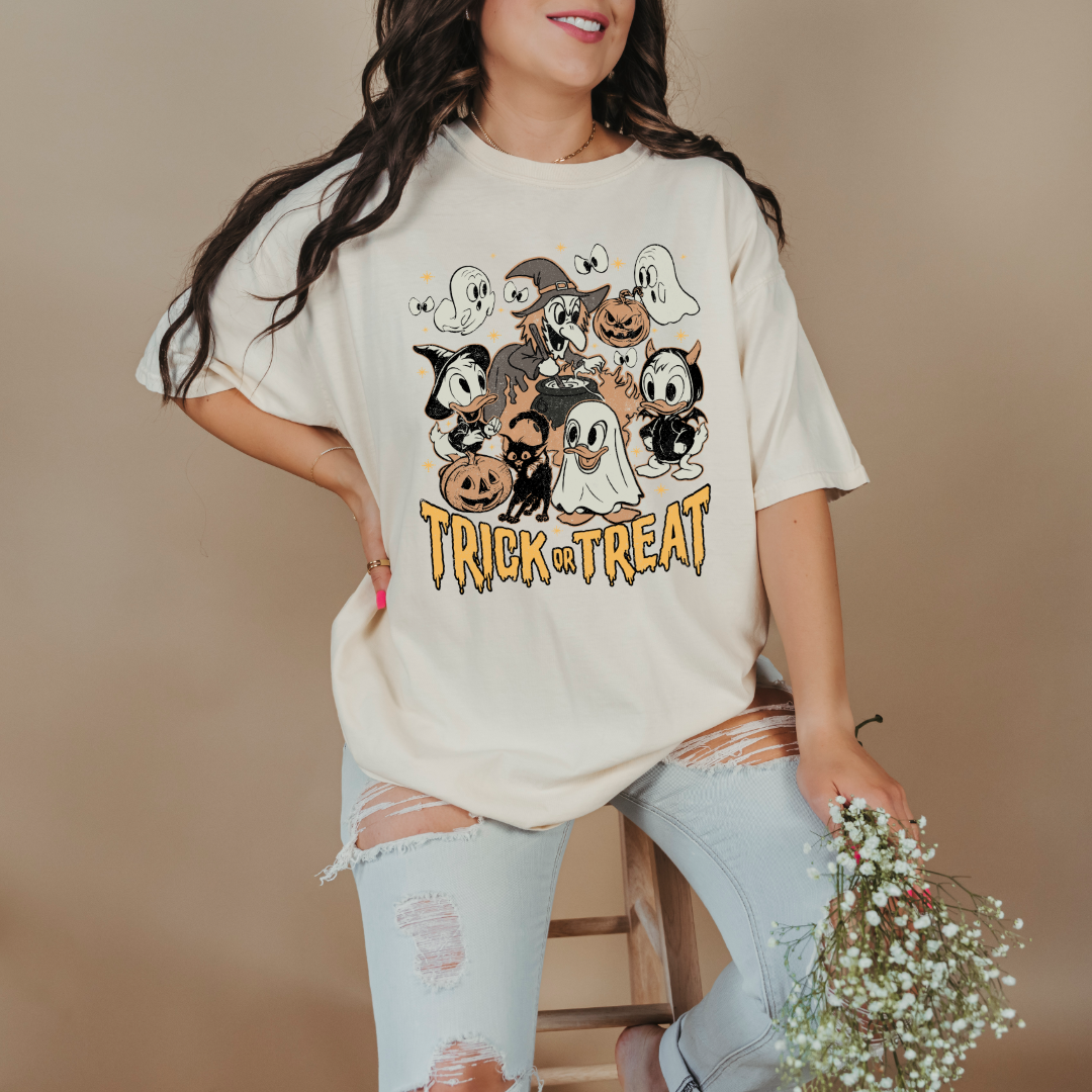 Spooky Tales Trick or treat Graphic Tee & Crewneck