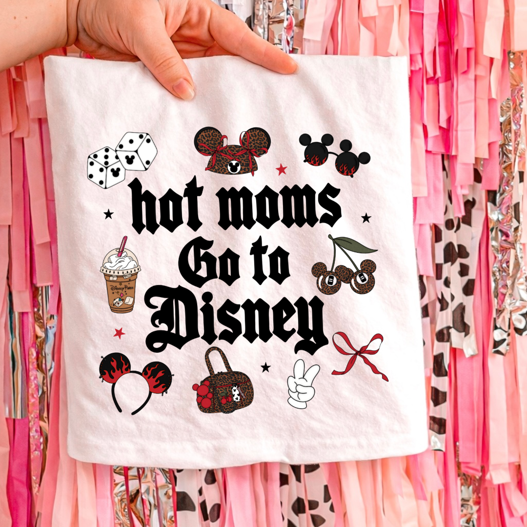 Hot moms Disney Graphic Tee & Crewneck