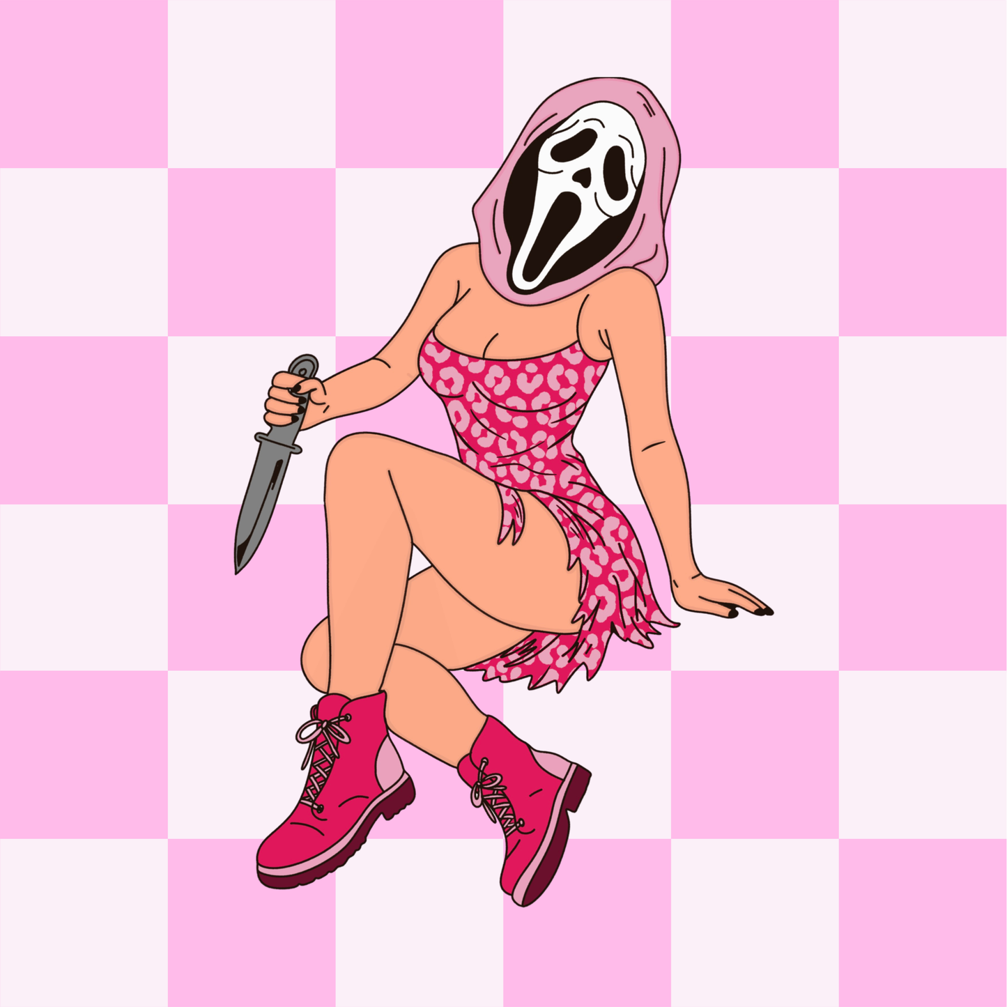 Bubblegum Scream Sticker