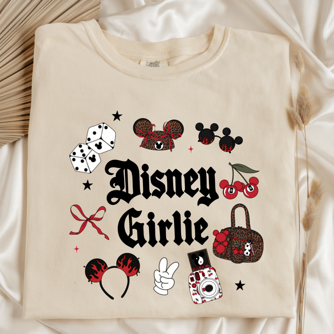 Disney Girlie Graphic Tee & Crewneck